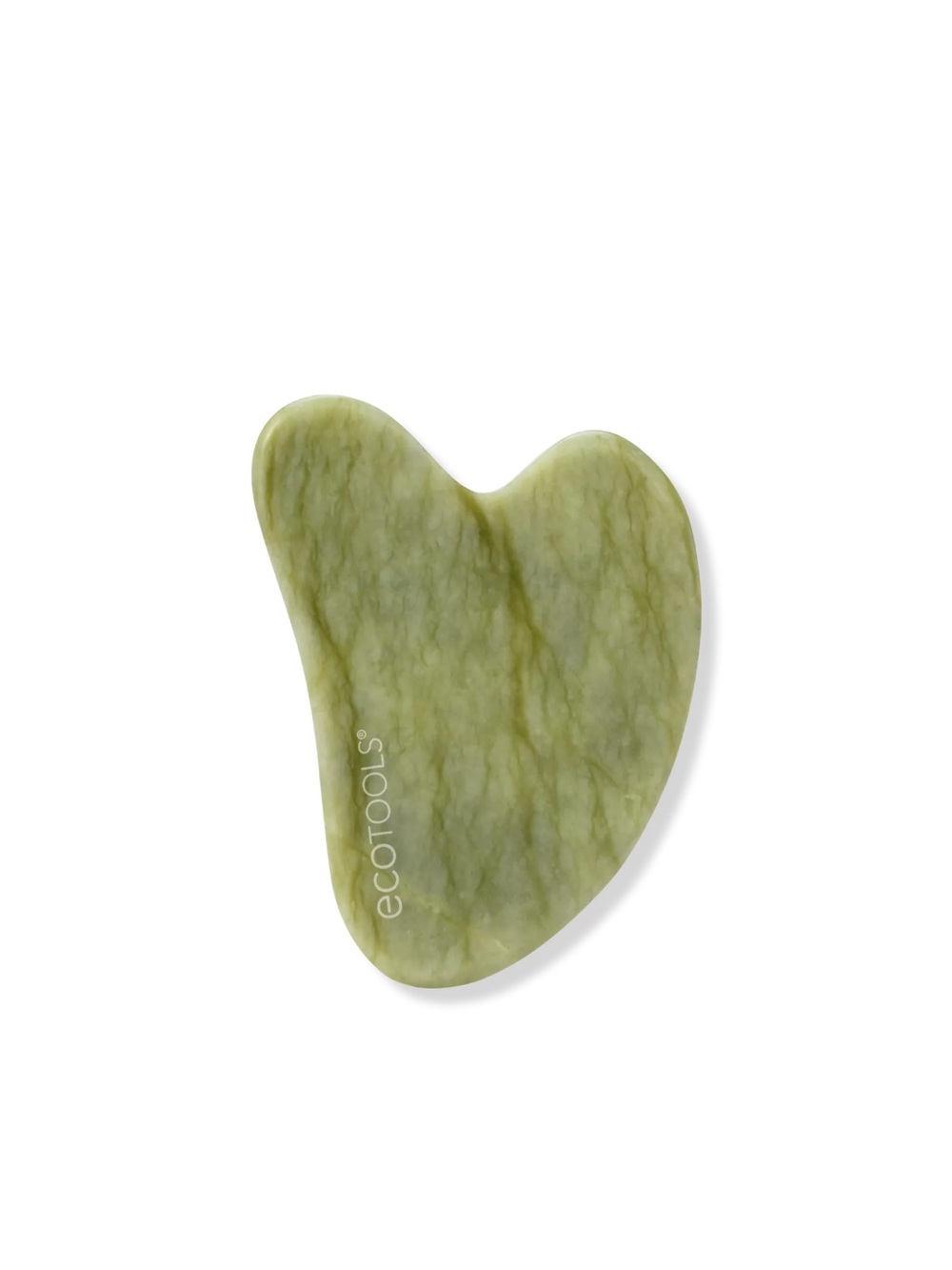 ecotools Jade Gua Sha Facial Massage Tool in Light Green